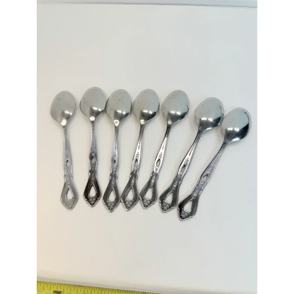 Stanley Roberts Autumn Ballad Stainless Lot 7 Teaspoons Replacements Crafting